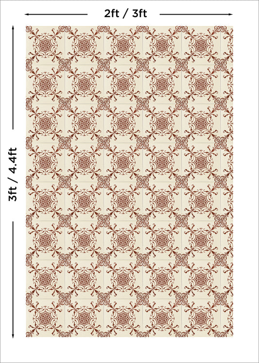 Vintage Auburn Tiles Photography Backdrop