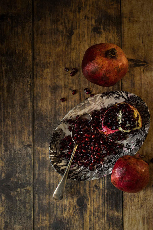 Farmhouse Pine - Blueberry Backdrops