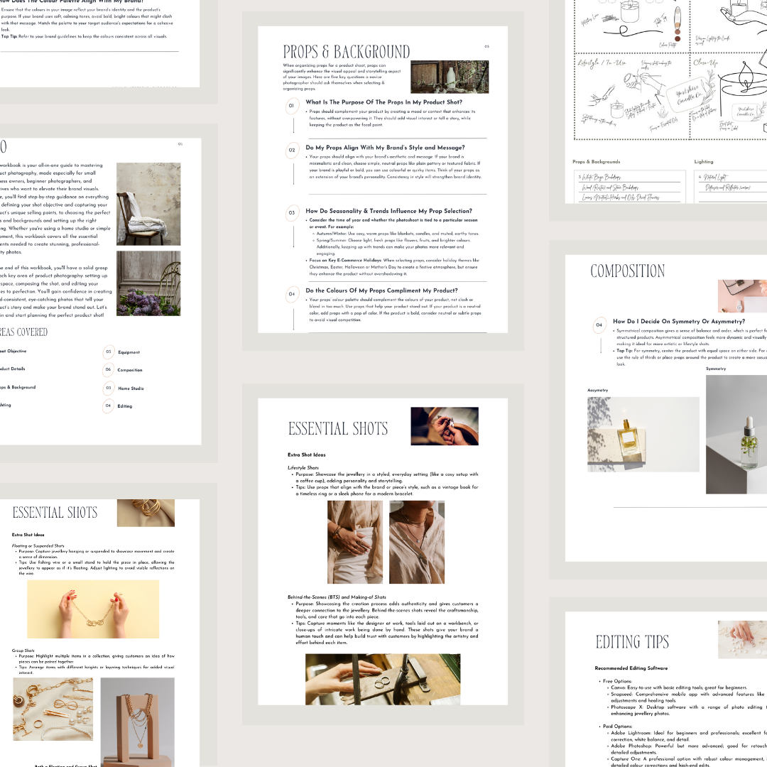 Planning the Perfect Product Shot