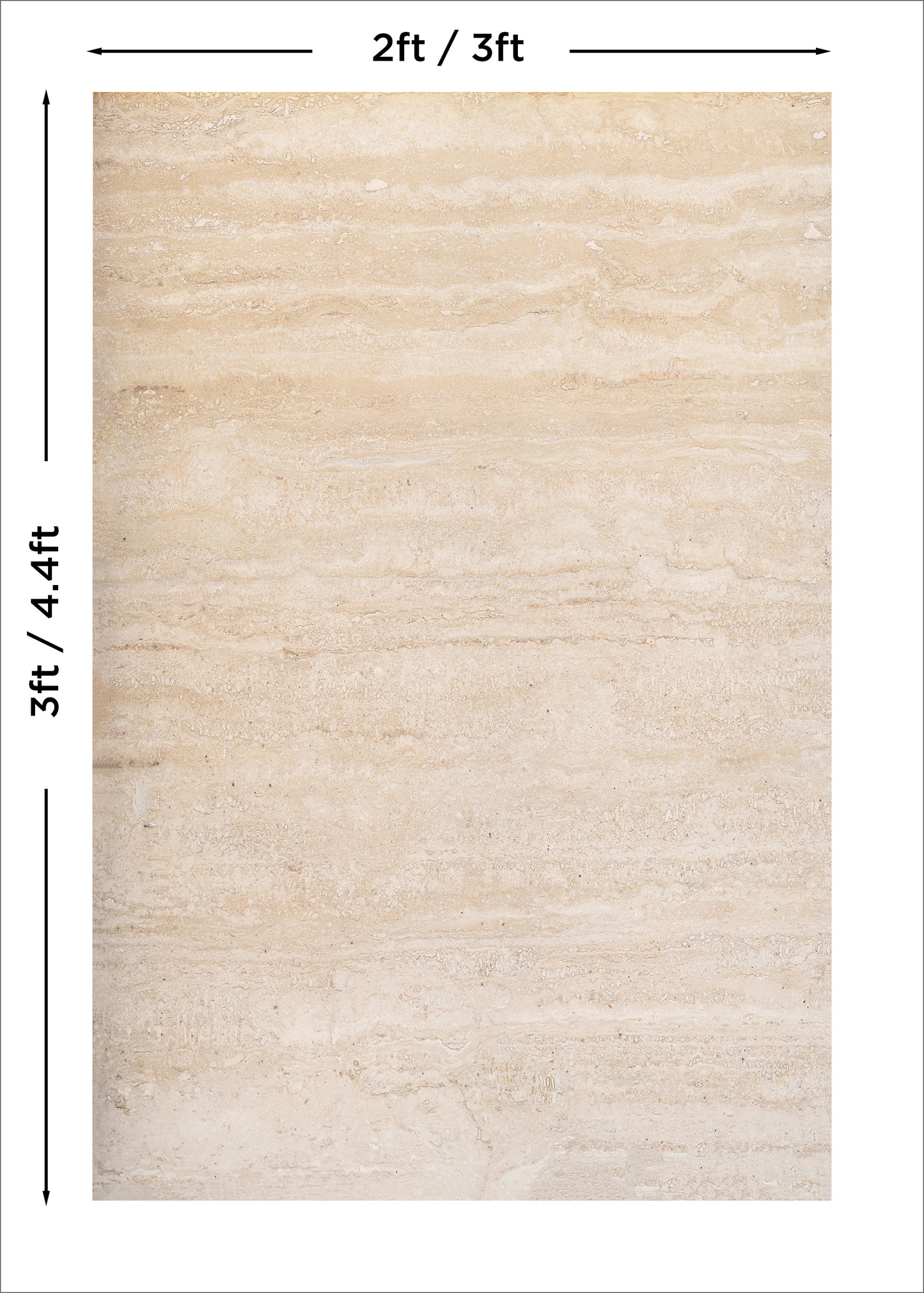 Stone Backdrop Measurements
