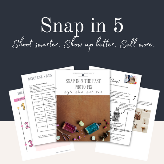Snap in 5 Product Shot Guide 