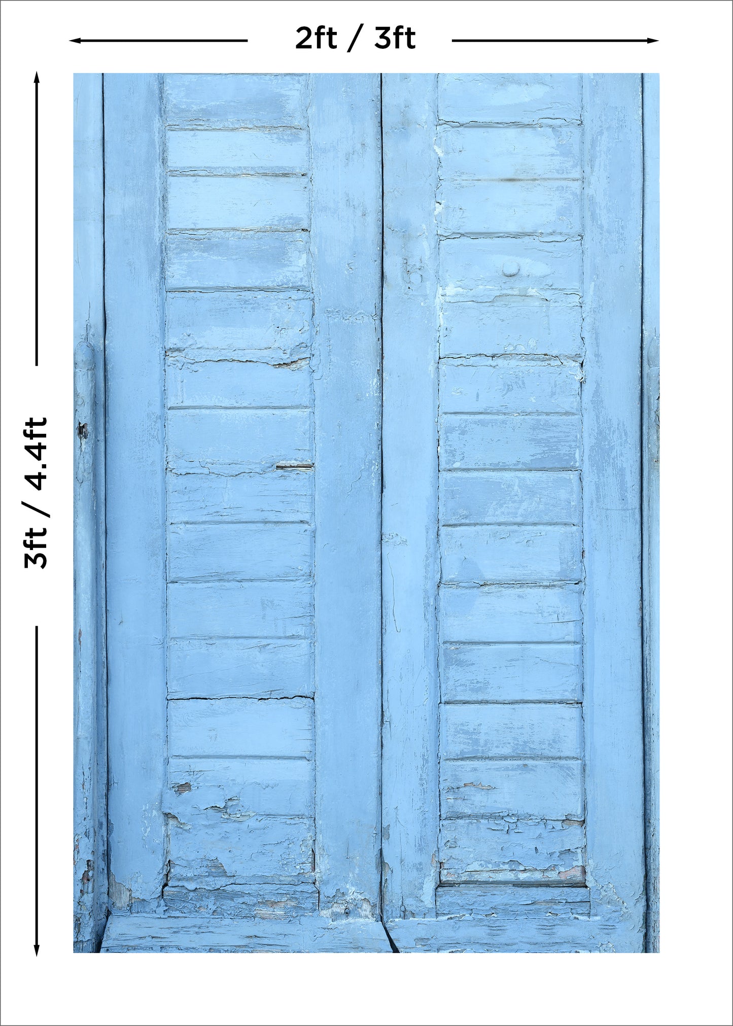 Maison Bleue Backdrop Photo 