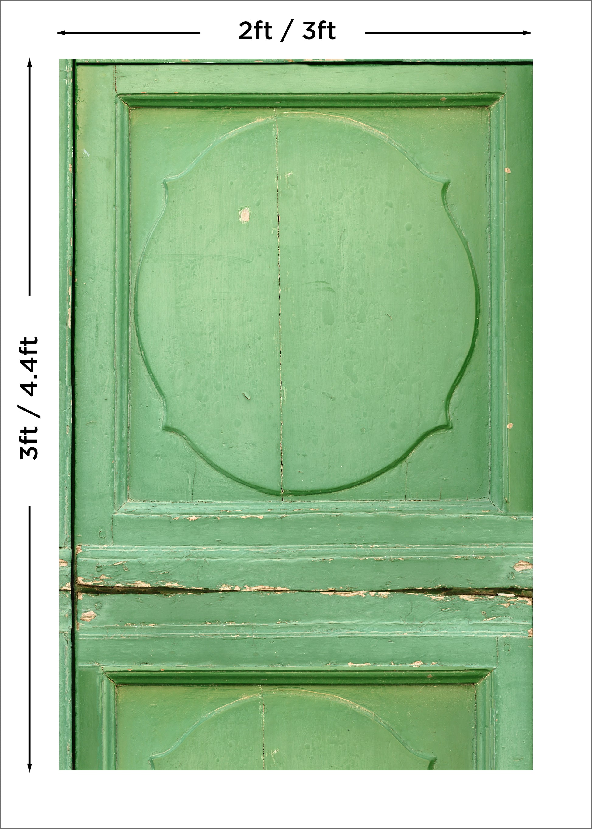 Nordic Green Photo Backdrop