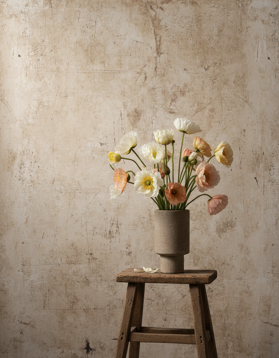 Old Manor Wall Photo Backdrop