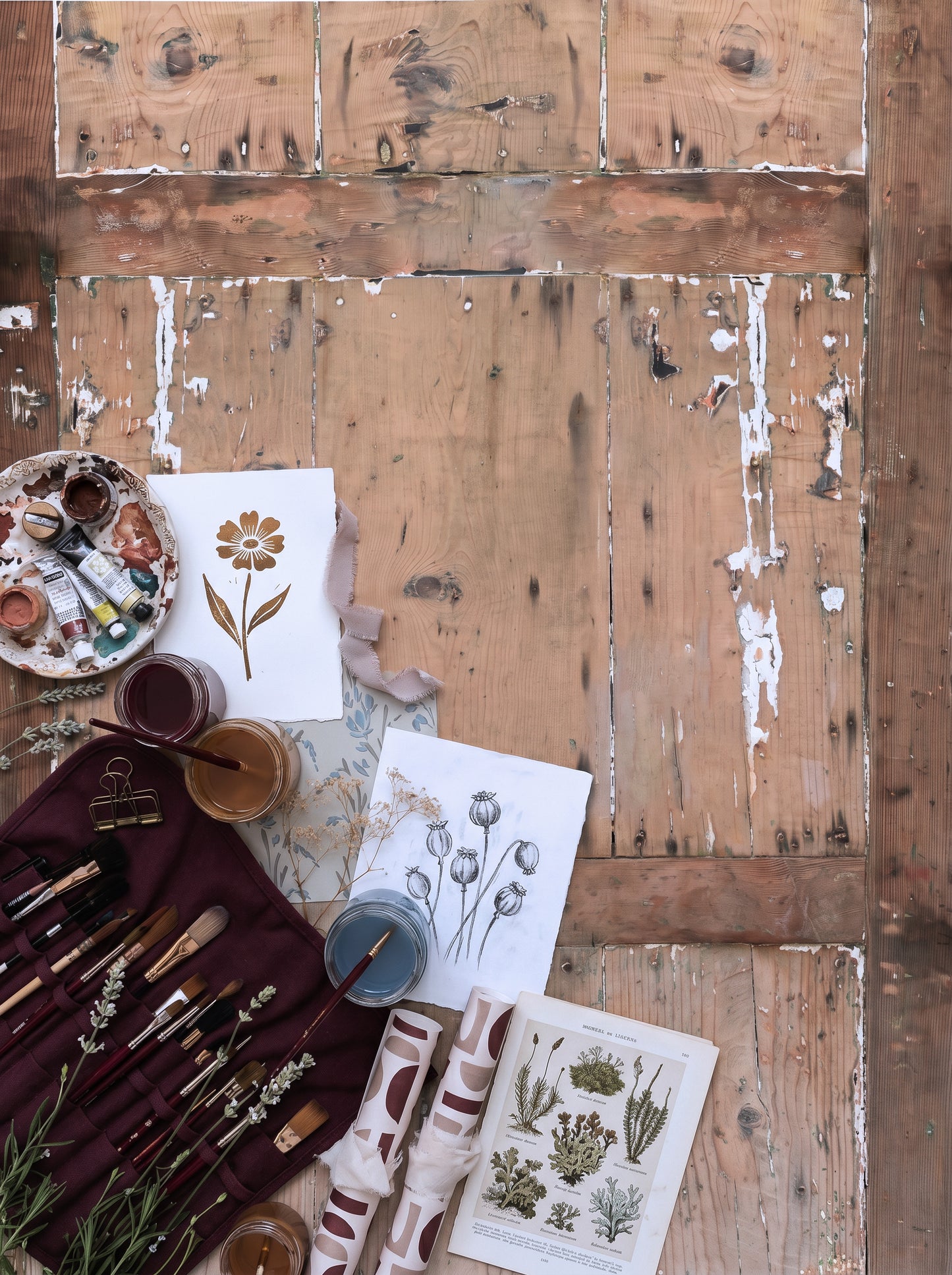 Painters Table Backdrop