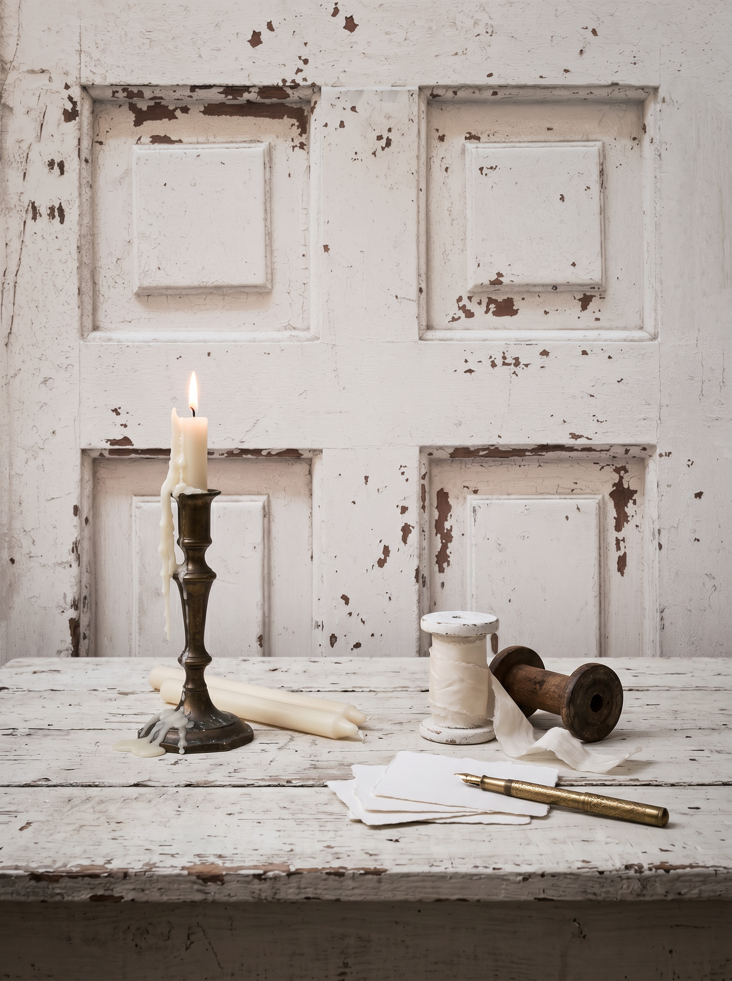 White Barn Door