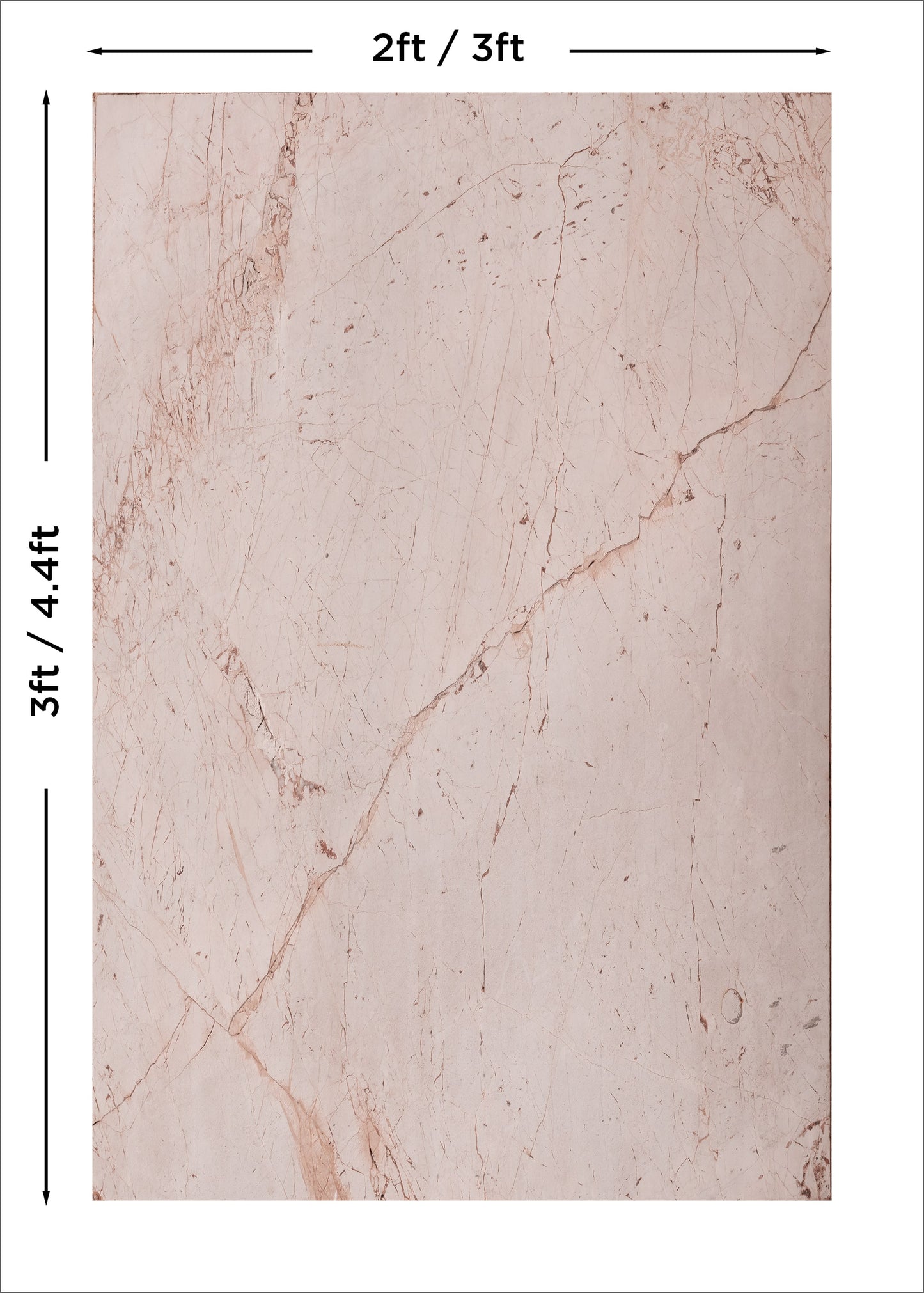 Pink Marble - Blueberry Backdrops